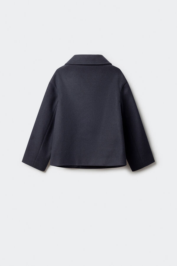 Springfield Kids Sobretudo curto de pano para menina azul