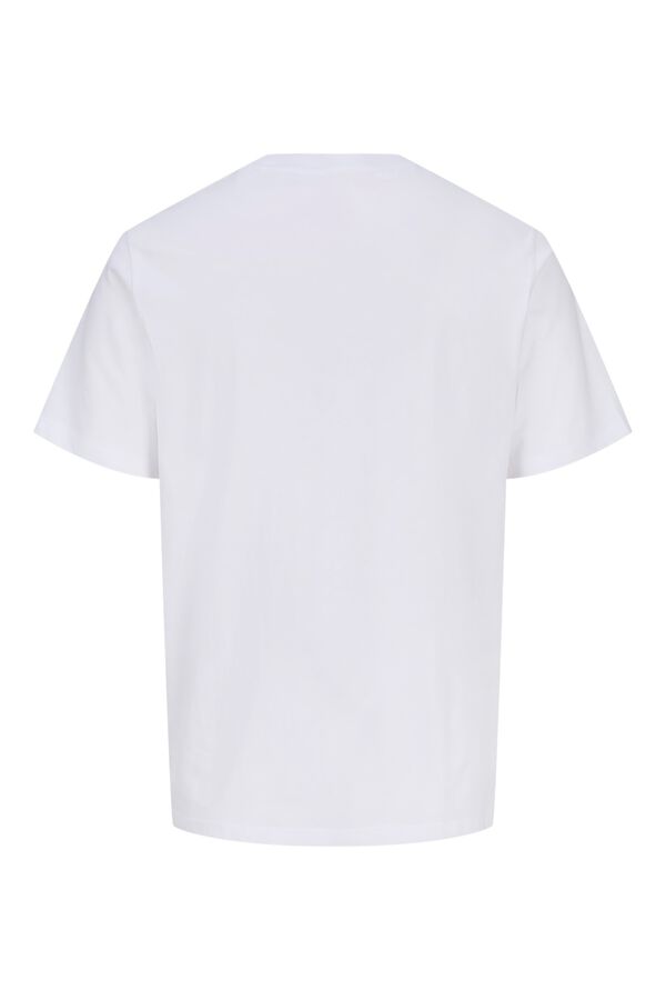 Jack & Jones T-shirt regular fit logo branco