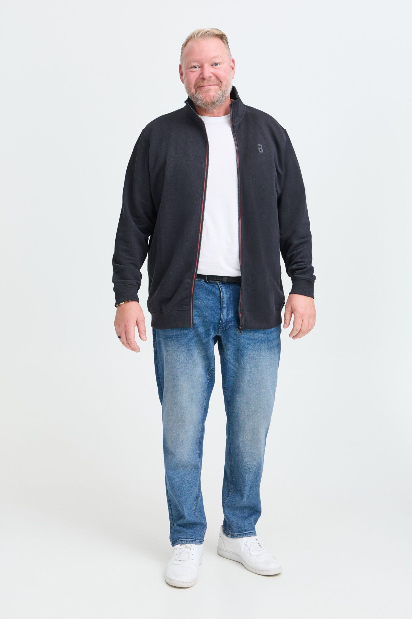 Blend PLUS Sweatshirt piqu&eacute; Plus
