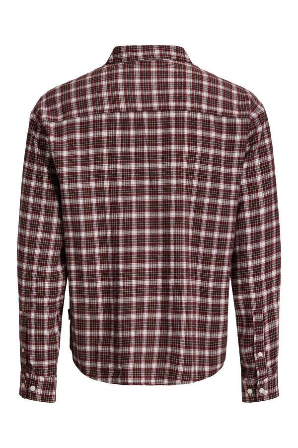 Jack & Jones PLUS Camisa de flanela de manga comprida rosa