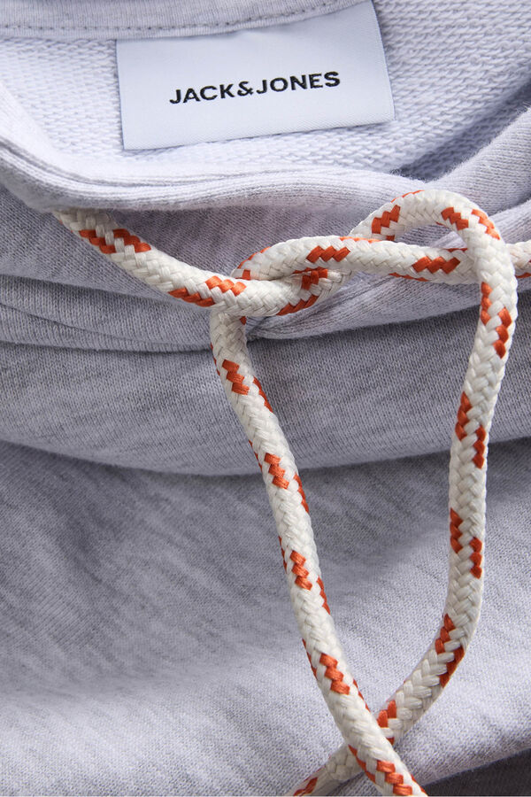 Jack & Jones Sweatshirt capuz cinzento