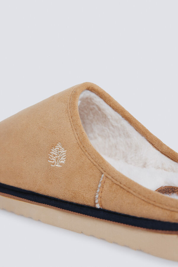 Springfield Chinelos de quarto sem calcanhar cru