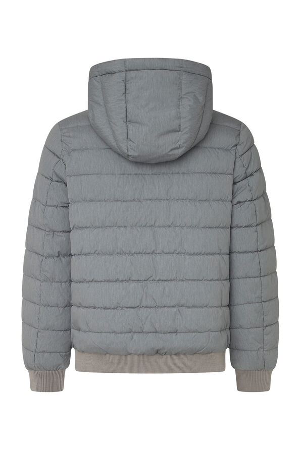 Pepe Jeans Casaco acolchoado com capuz cinzento