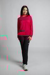 Izas T-shirt manga comprida vermelho