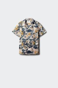 Springfield Kids Camisa de flores para menino