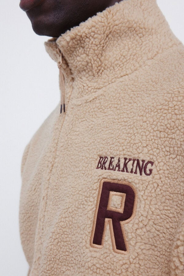 Springfield Sweatshirt borrego arrasa bege