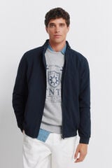 Springfield Casaco t&eacute;cnico azul