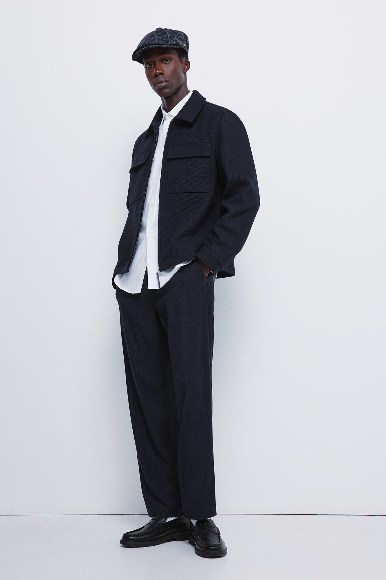 Springfield Cal&ccedil;a de riscas reto