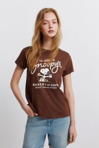 Springfield T-shirt de manga curta Snoopy