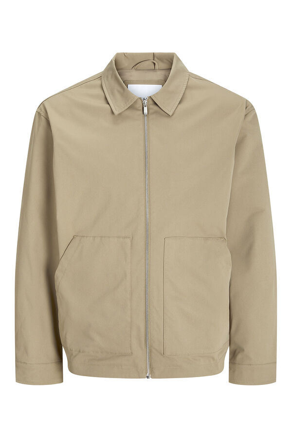 Jack & Jones Jaqueta curta leve cinzento