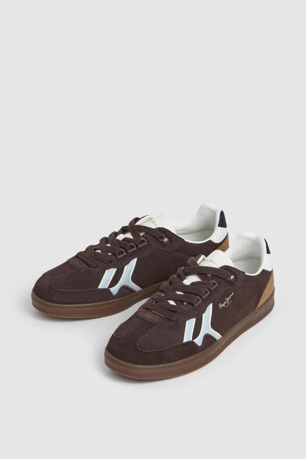 Pepe Jeans Zapatillas Ante Suela Cupsole marrón