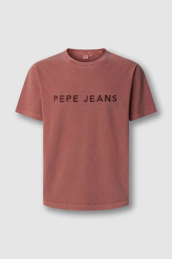 Pepe Jeans Camisola de manga curta vermelho