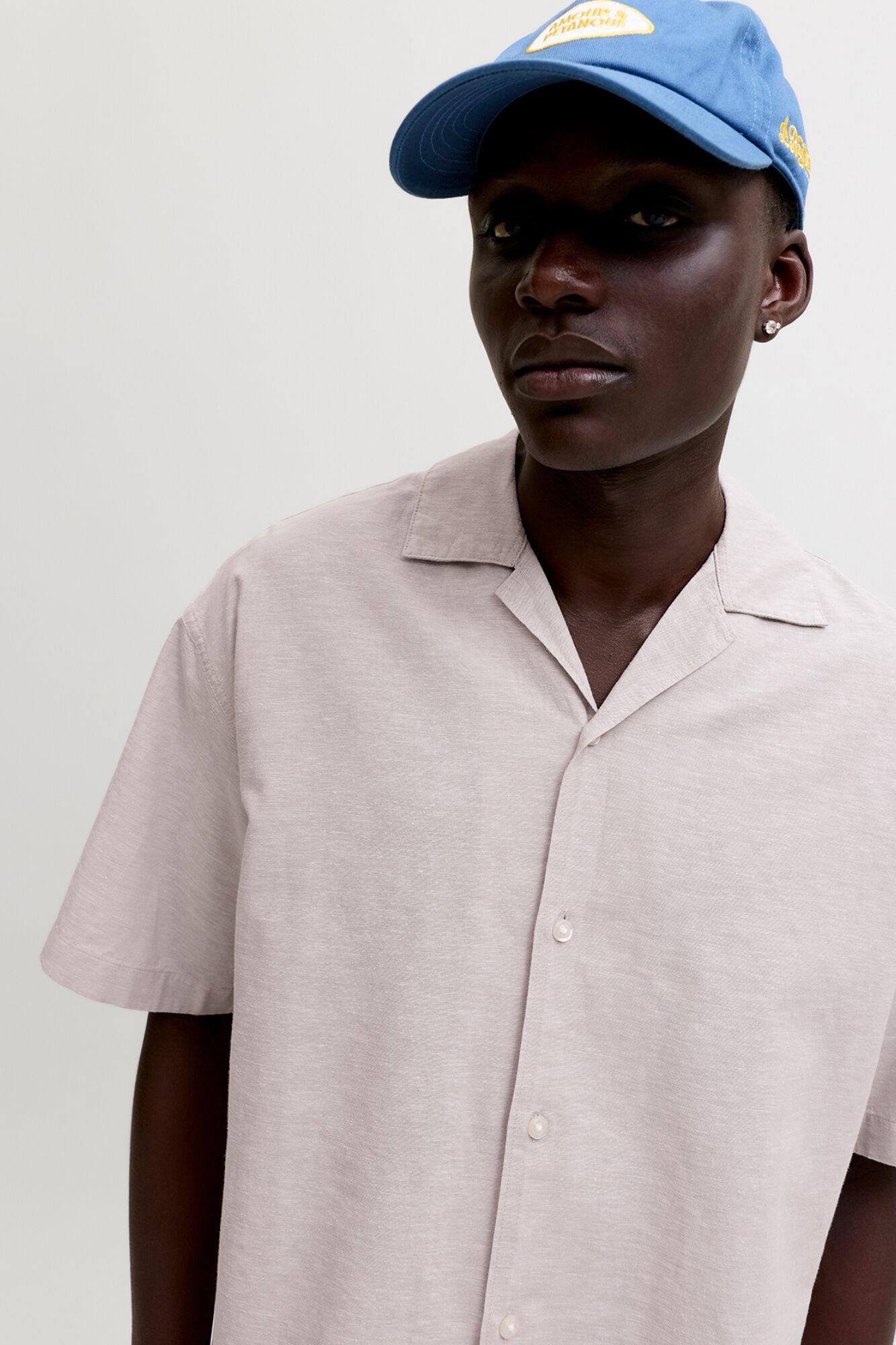 Jack & Jones Camisa resort de lino