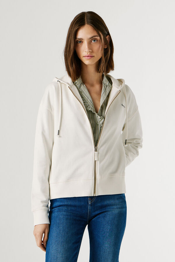 Pepe Jeans Sweatshirt com capuz  bege