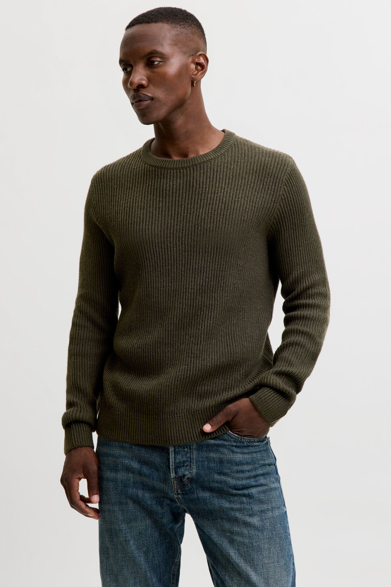 Jack & Jones Camisola regular gola redonda