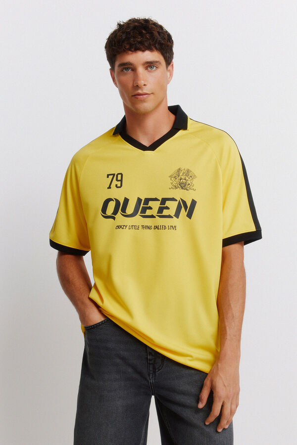 Springfield Camiseta Queen Football amarillo