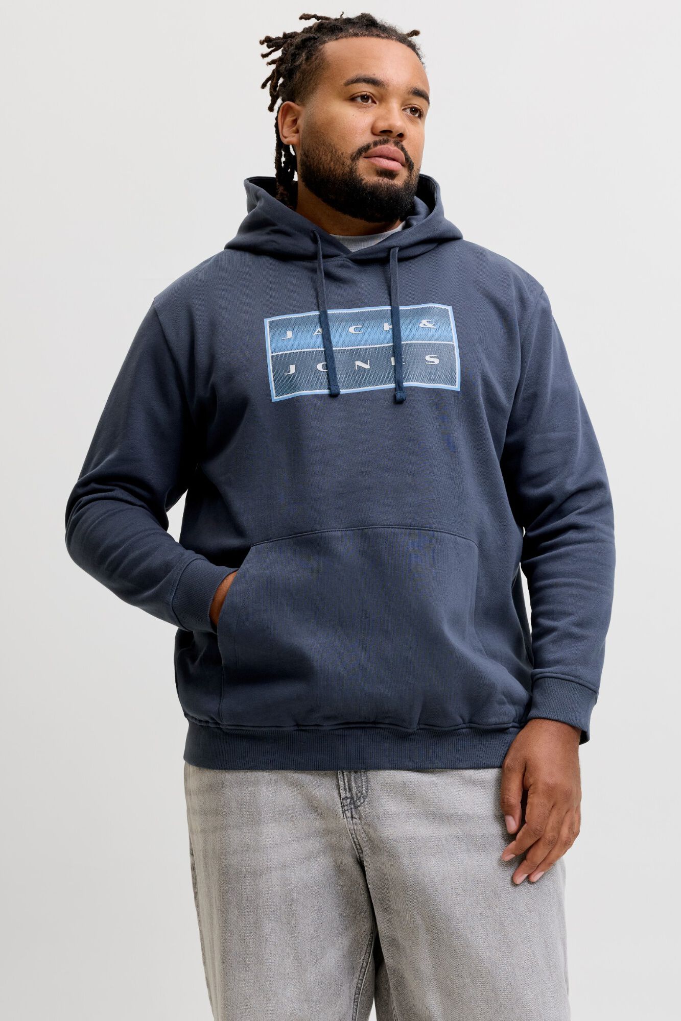 Jack & Jones PLUS Sudadera regular con capucha