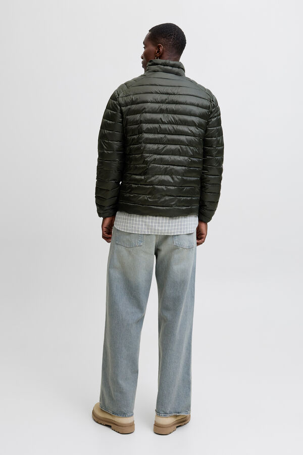 Jack & Jones Blusão acolchoada leve verde