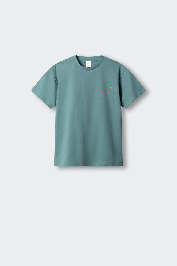 Springfield Kids T-shirt de manga curta "Pacifico" para menino azul