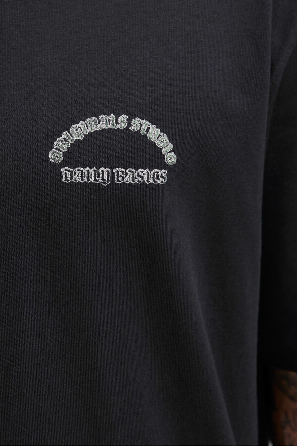 Jack & Jones T-shirt com estampa traseira  preto