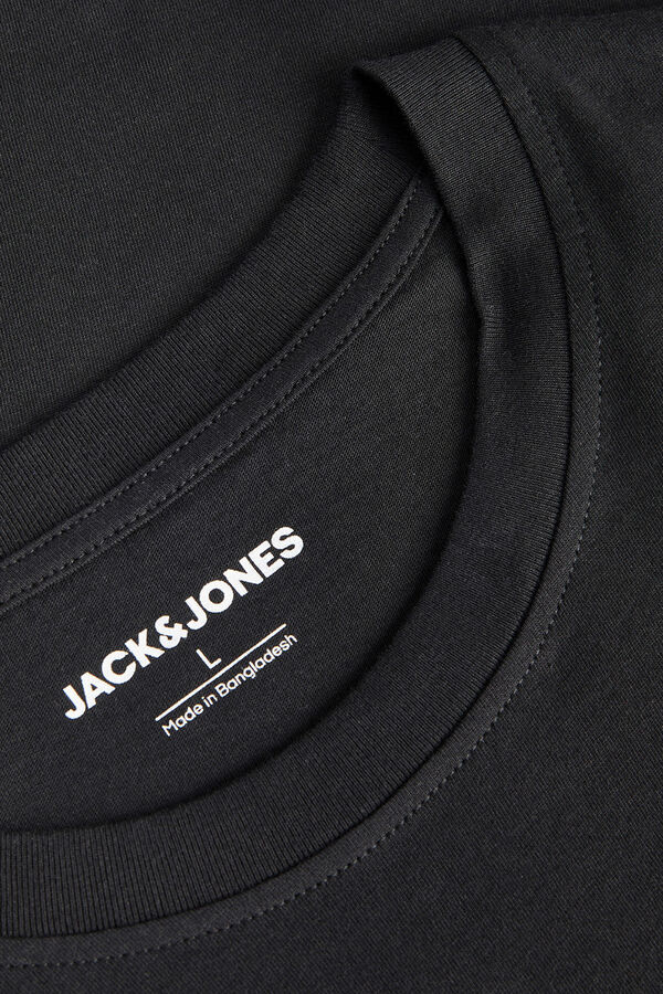 Jack & Jones Cotton short sleeve T-shirt black