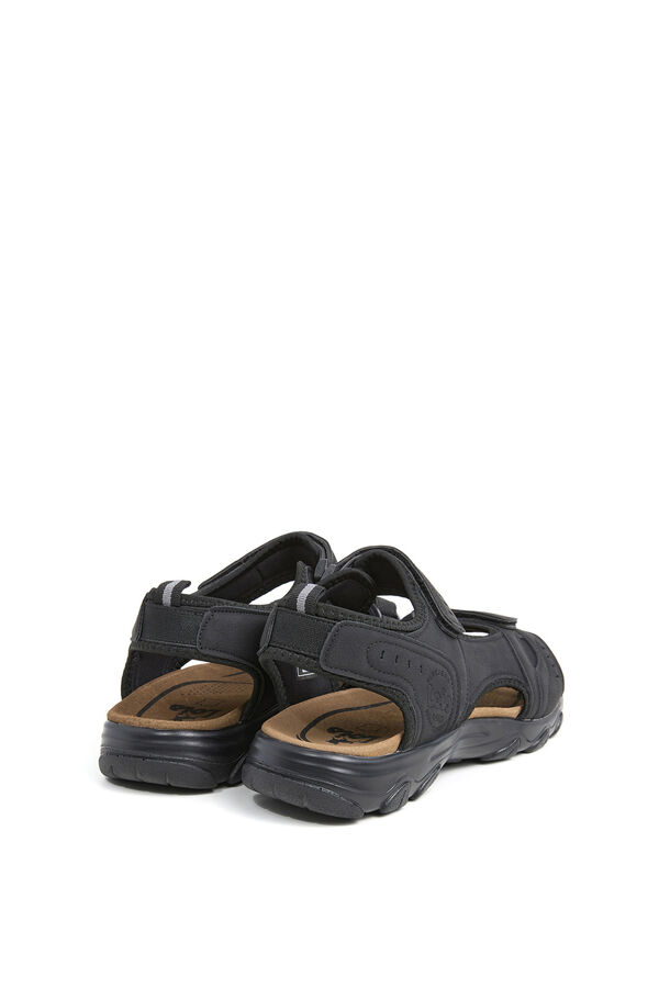 Lois Casual two-strap sandal black