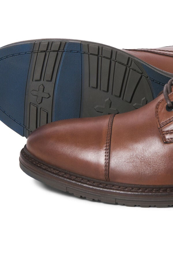 Jack & Jones Botas de couro para homem cru
