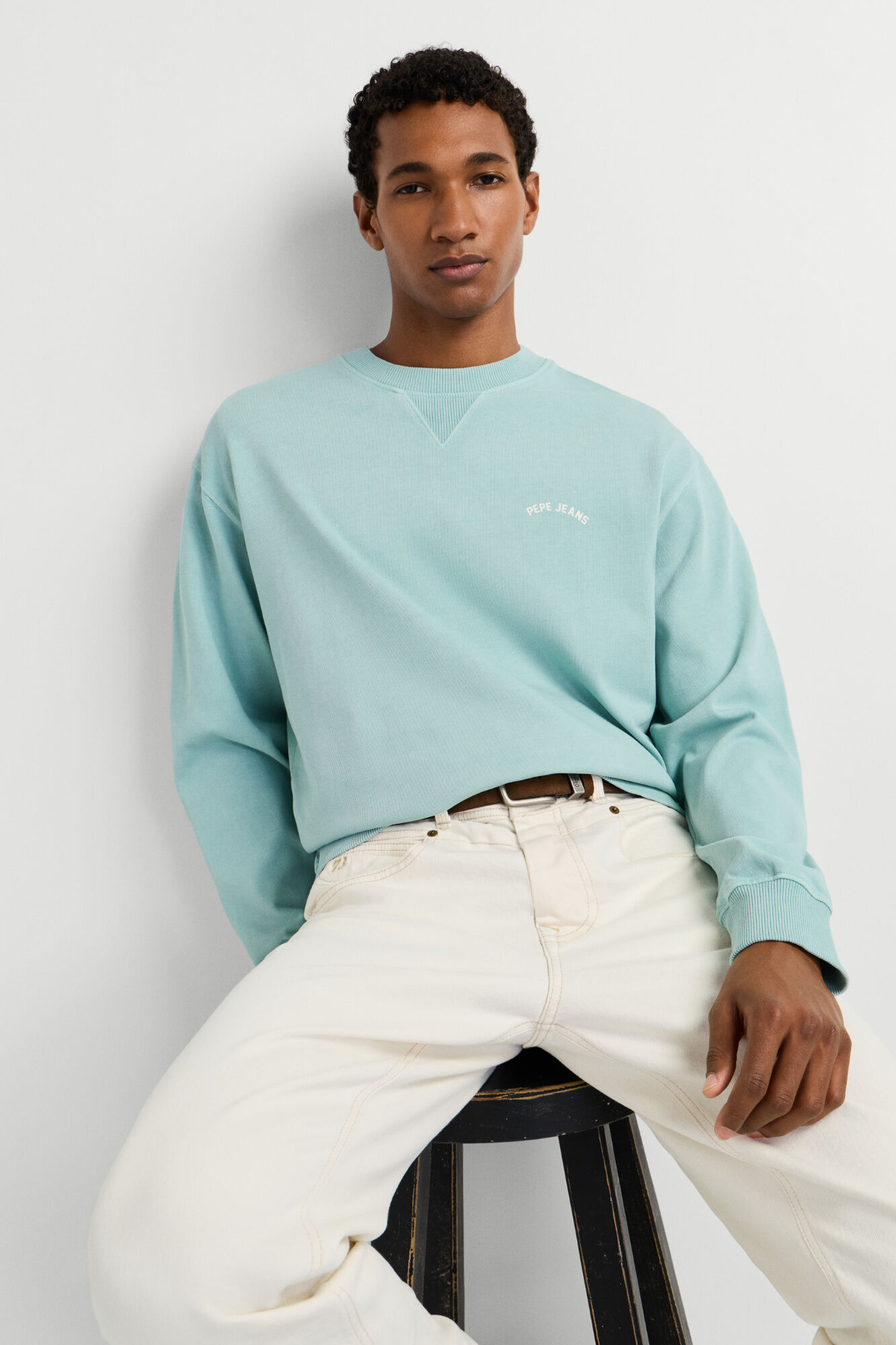 Pepe Jeans Sweatshirt gola redonda com logo