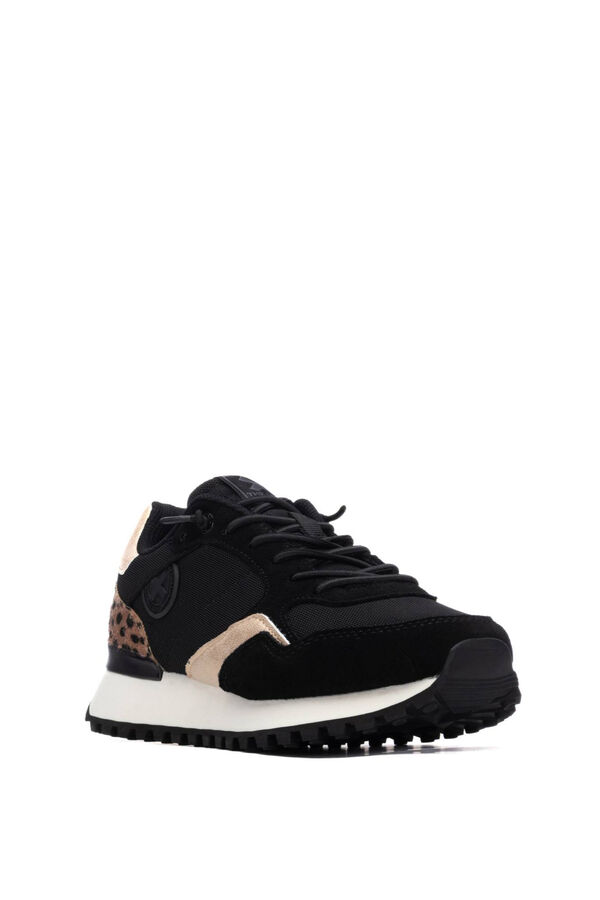 XTI Sapatilha animal print preto