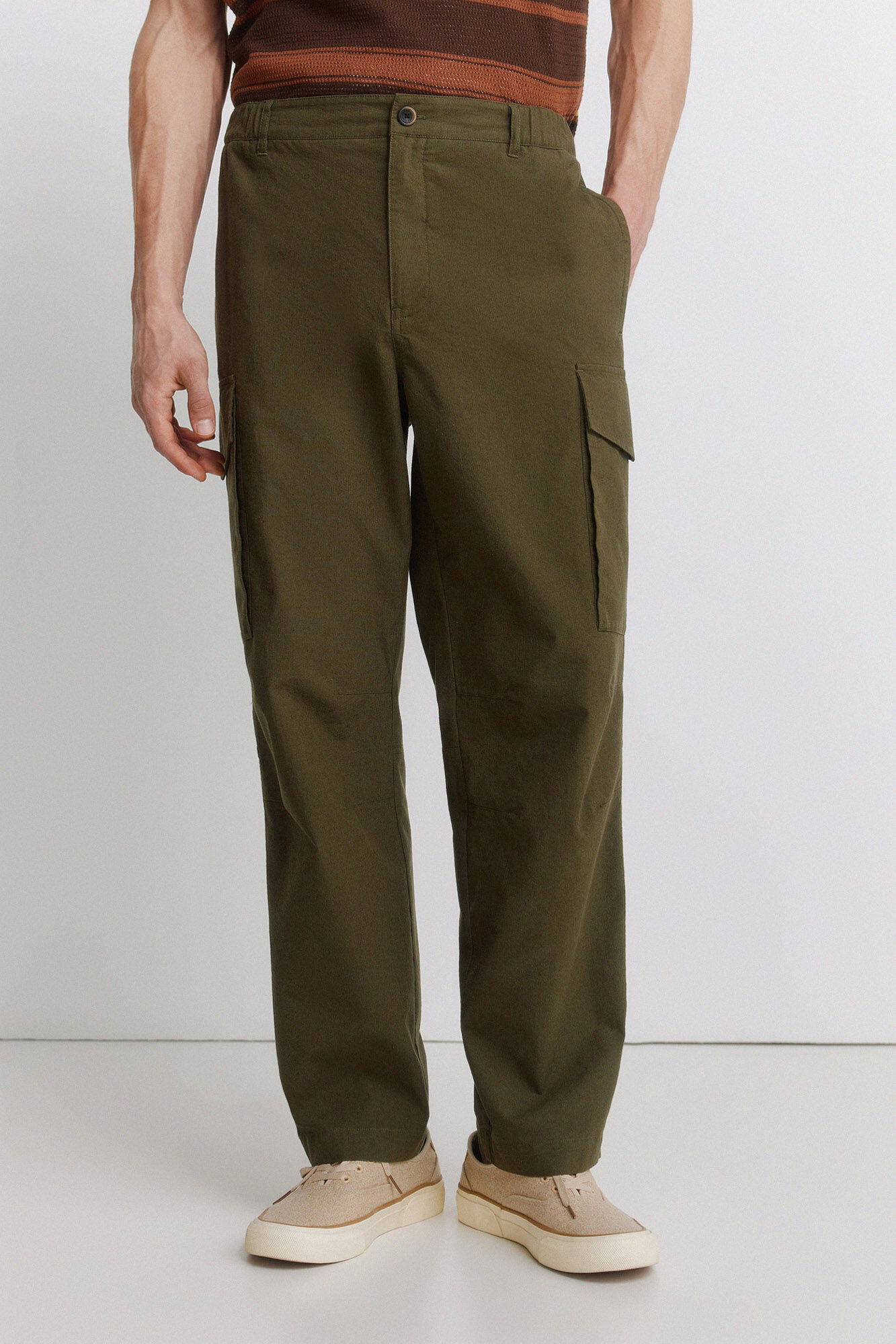 Springfield Pantal&oacute;n cargo straight fit