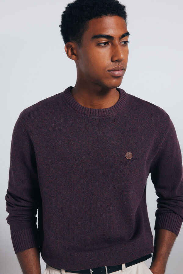 Springfield Camisola de fantasia liso e torcida vermelho