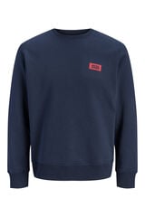 Jack & Jones PLUS Sweatshirt de gola redonda azul