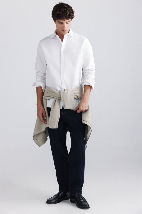 Springfield Camisa oxford branco