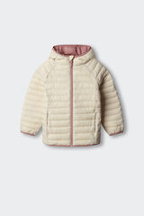 Springfield Kids Casaco b&aacute;sico acolchoado menina branco
