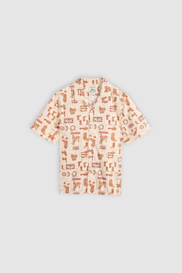 Levi's Camisa de manga curta branco