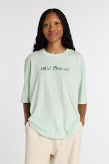 New Balance T-shirt de manga curta azul