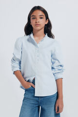 Springfield Kids Blusa manga larga niña azul