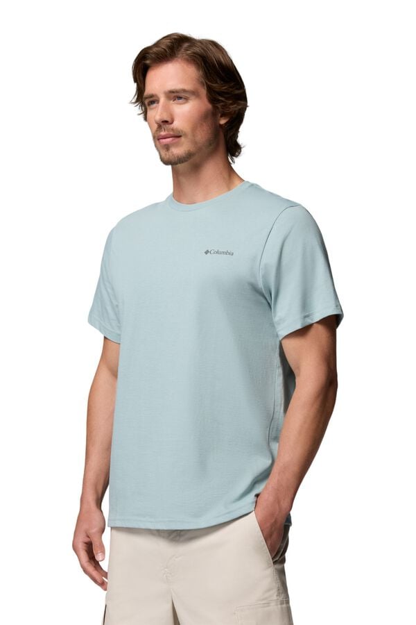 Columbia Camiseta b&aacute;sica azul