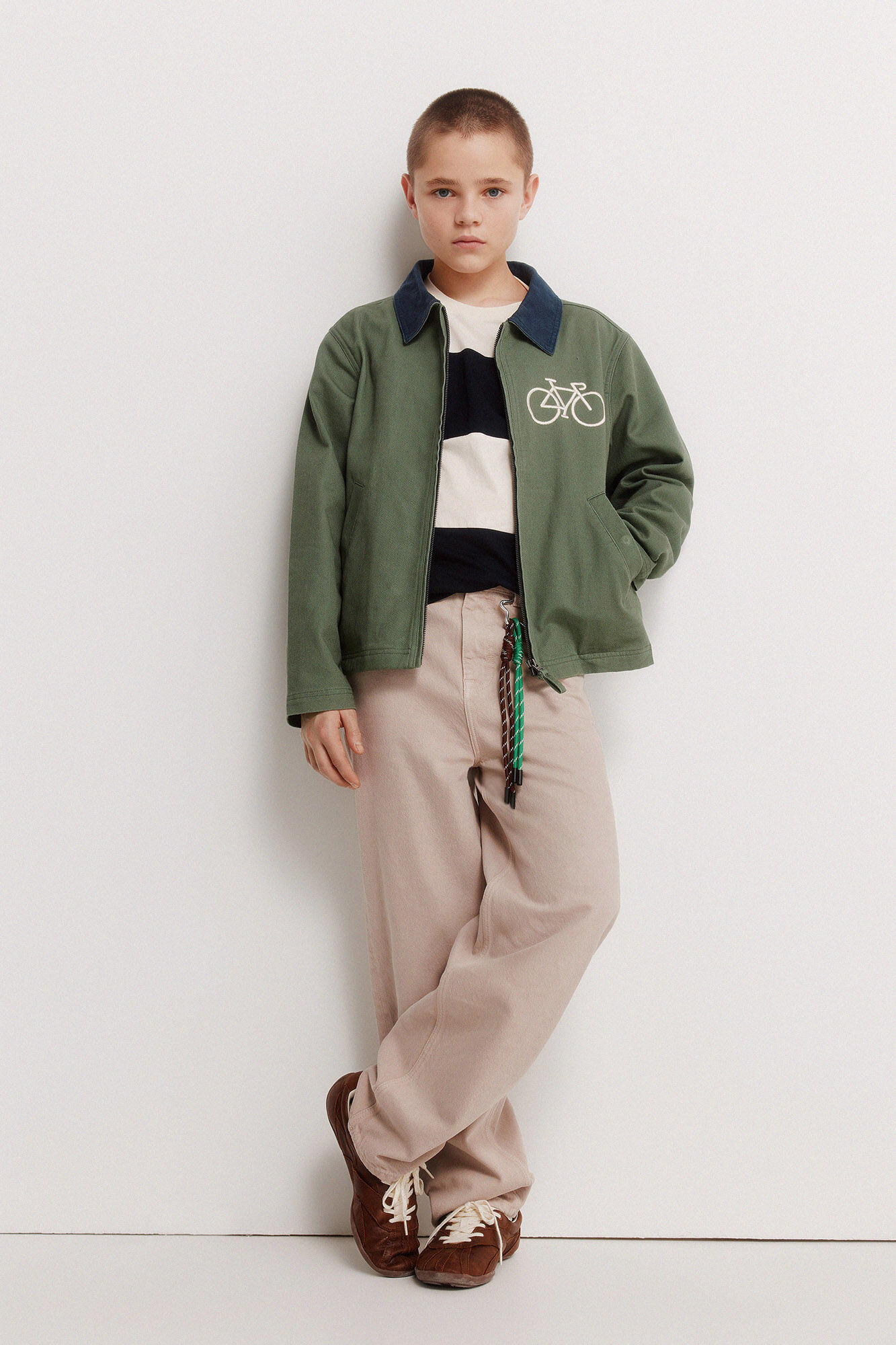 Springfield Kids Chaqueta bici con capucha para ni&ntilde;o.