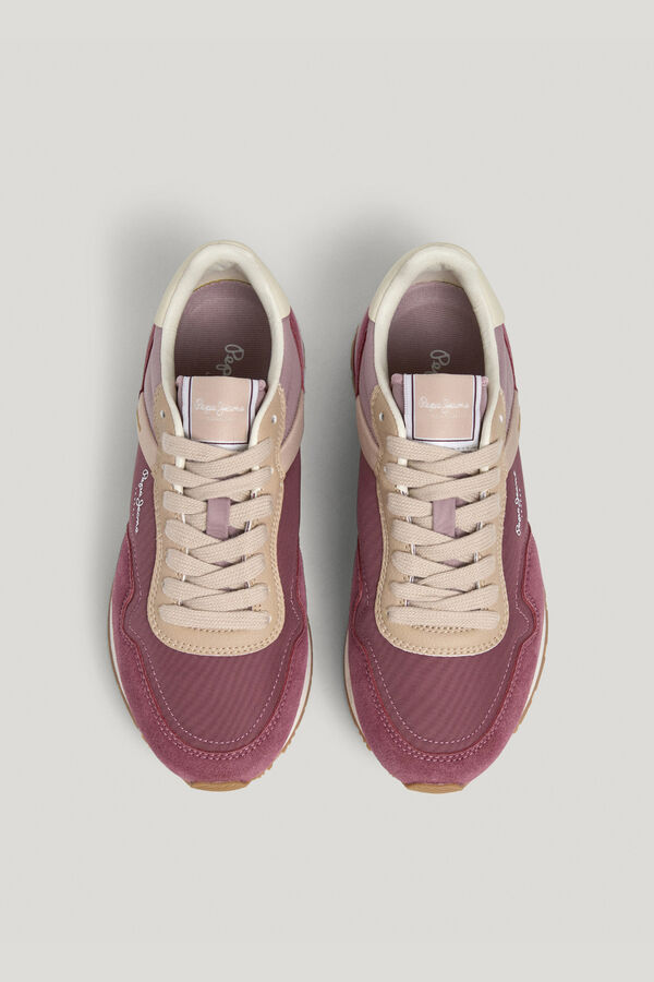 Pepe Jeans Sapatilhas estilo running vermelho