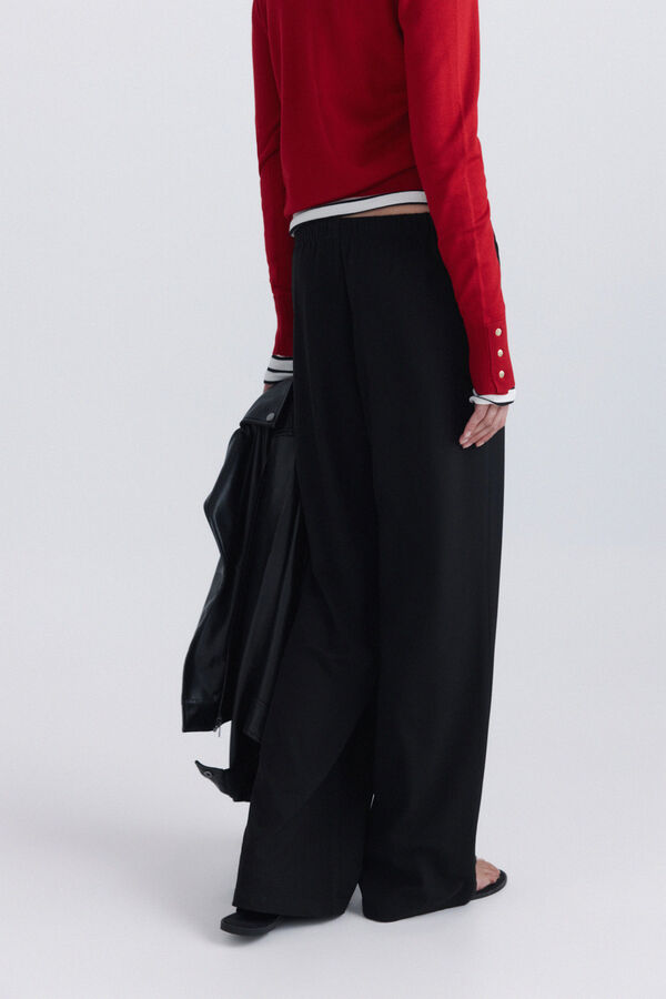 Springfield Cal&ccedil;a tailored jogger preto