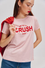 Springfield Graphic T-shirt pink