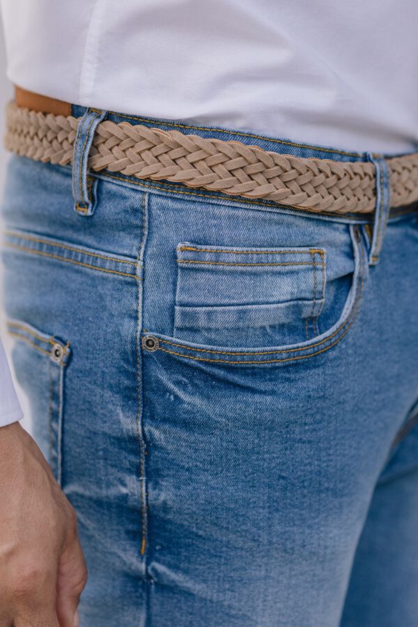 Celopman Cal&ccedil;a jeans skinny azul