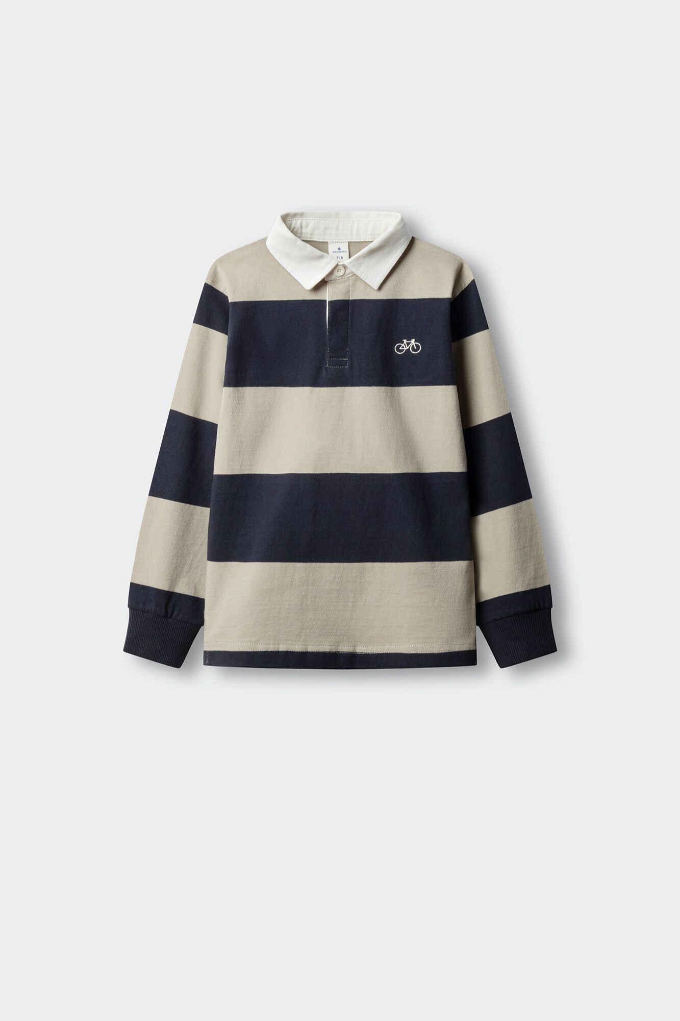 Springfield Kids Sweatshirt de rugby &agrave;s riscas para crian&ccedil;a