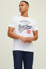 Jack & Jones Pacote com 3 camisetas de manga curta preto