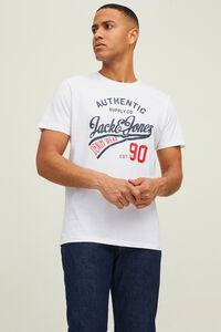 Jack & Jones Pacote com 3 camisetas de manga curta