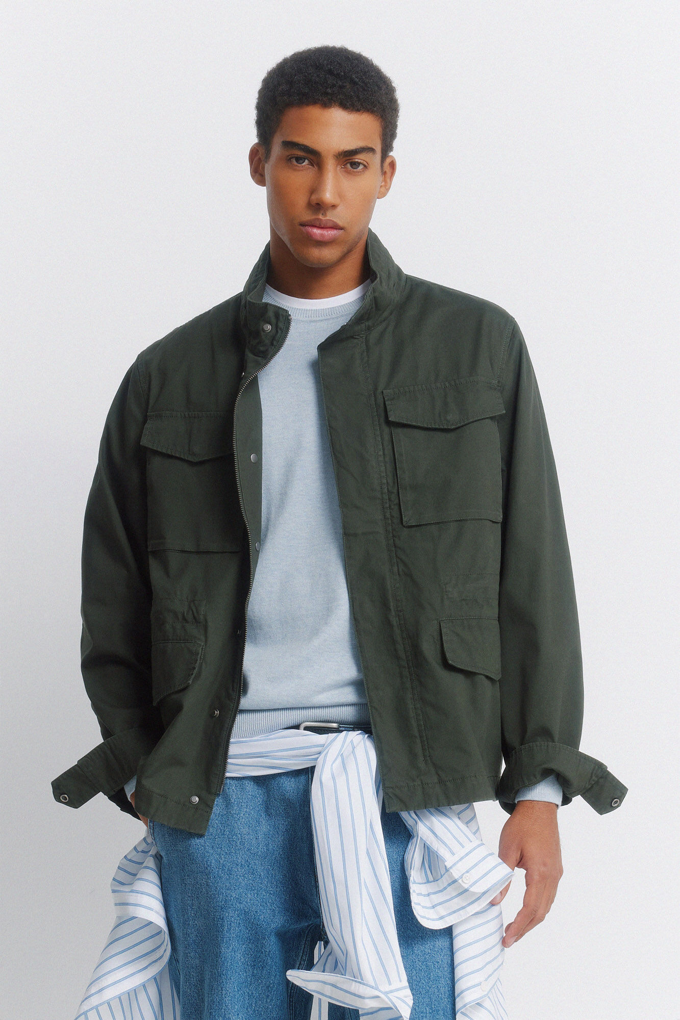 Springfield Parka em algod&atilde;o