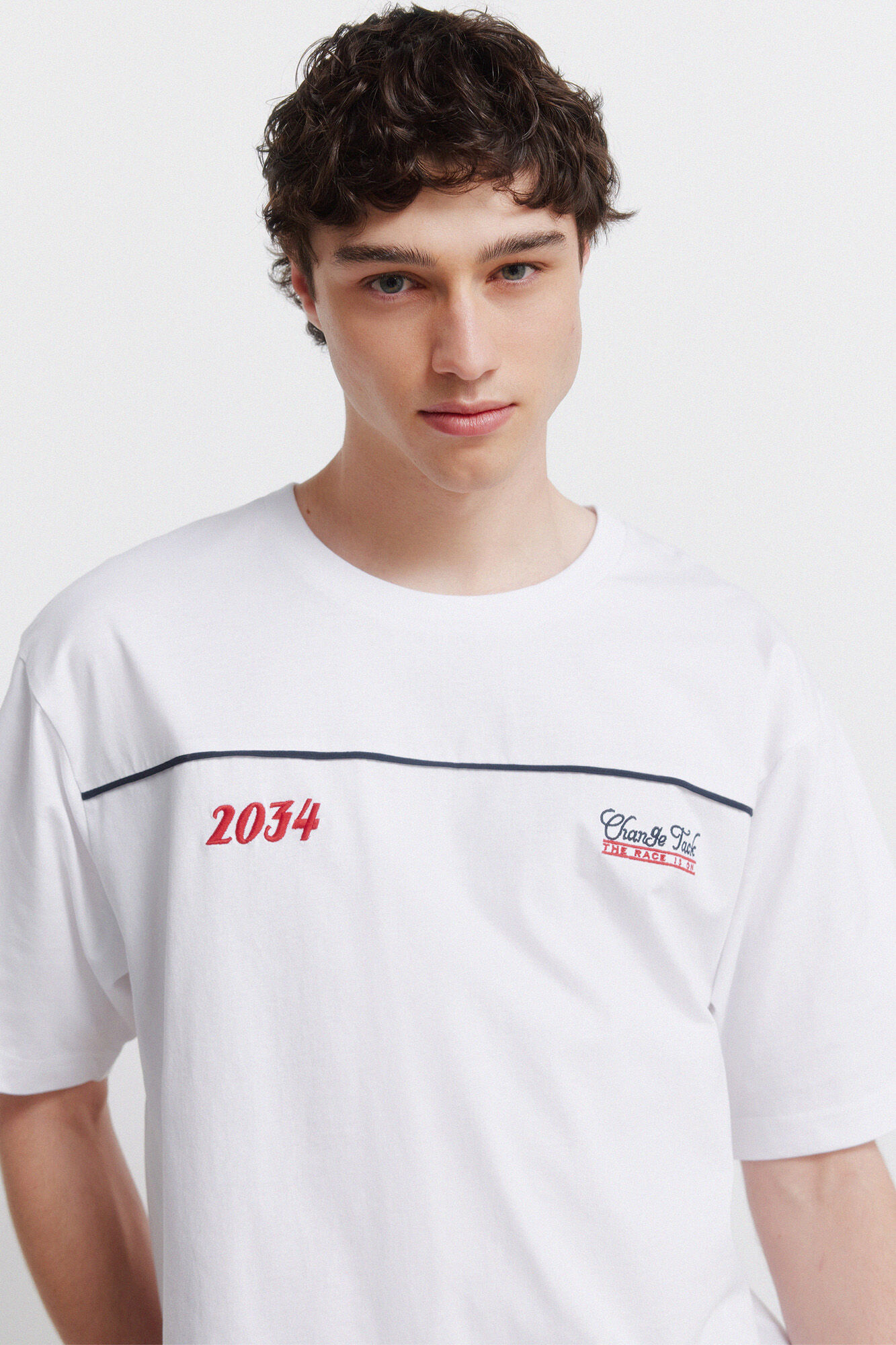Springfield T-shirt de al&ccedil;as