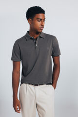 Springfield Polo piqué slim fit bege