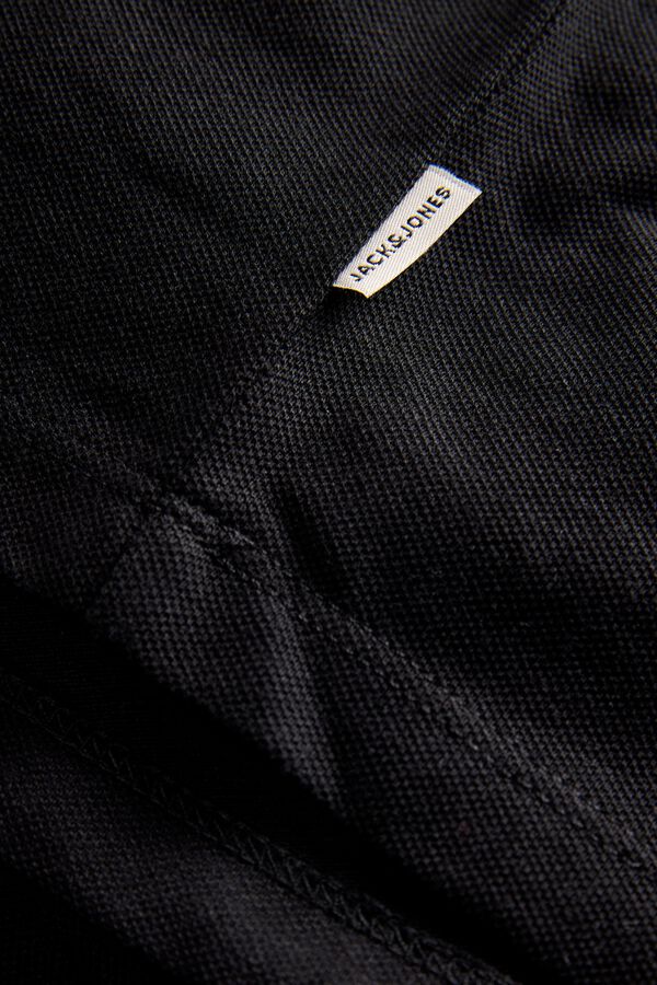 Jack & Jones Polo de manga comprida preto
